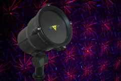 Outdoor Firefly Laser Show System - Red and Blue MOVING Laser